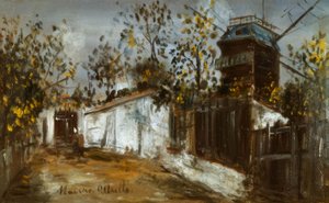 El Molino de la Galette de Maurice Utrillo