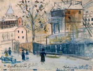 Molino de la Galette de Maurice Utrillo