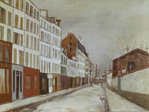 Calle de los Pescaderos de Maurice Utrillo
