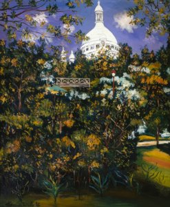 Sagrado Corazón de Montmartre de Maurice Utrillo