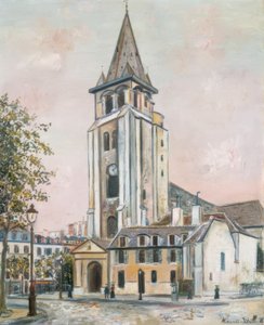 Saint-Germain-des-Prés de Maurice Utrillo