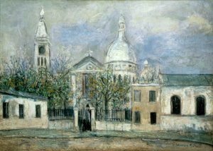 San Pedro de Montmartre de Maurice Utrillo