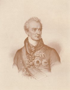 Príncipe Clemens Wenzel Nepomuk Lothar Von Metternich-Winneburg, c1830, 1896