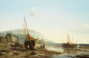 En la costa de Normandía de Mauritz Frederik Hendrik De Haas