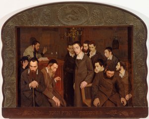 Él echó una mirada y se volvió loco, 1910 de Maurycy Minkowski