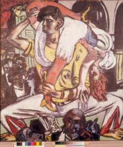 Danza apache de Max Beckmann