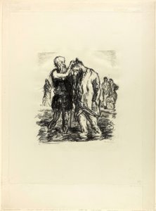 Bautismo de Cristo de Max Beckmann