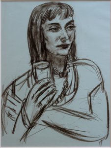 Retrato de Marion Greenwood de Max Beckmann
