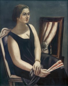 Retrato de Minna Beckmann-Tube de Max Beckmann