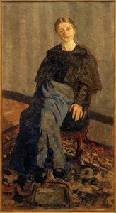 Retrato de Minna Tube de Max Beckmann