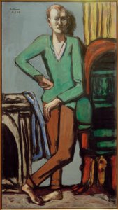 Retrato de Walter Barker de Max Beckmann