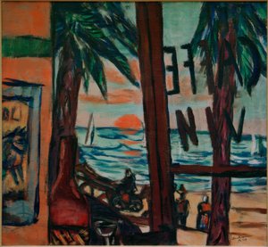 Café Bandol de Max Beckmann