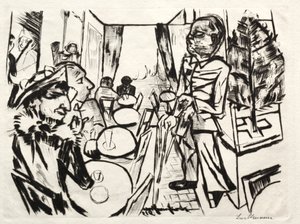 Navidad 1919 de Max Beckmann