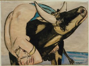 El rapto de Europa de Max Beckmann