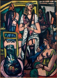 Gran retrato de mujeres, pescadoras de Max Beckmann