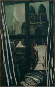 Iglesia en Marsella de Max Beckmann