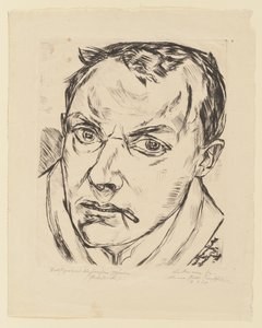 Gran autorretrato de Max Beckmann