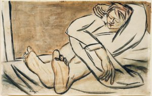 Pedro, acostado de Max Beckmann
