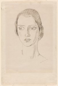 Retrato de Marie-Louise von Motesiczky de Max Beckmann