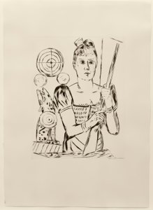 Tiro al blanco de Max Beckmann