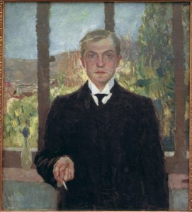 Autorretrato Florencia de Max Beckmann