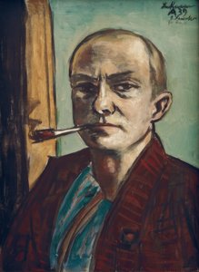Autorretrato en Verde con Camisa Verde
