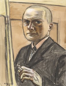 Autorretrato de Max Beckmann