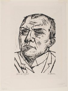 Autorretrato de Max Beckmann