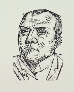 Autorretrato de Max Beckmann