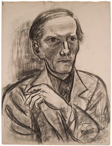 Boceto para «Retrato de Fred Conway» de Max Beckmann
