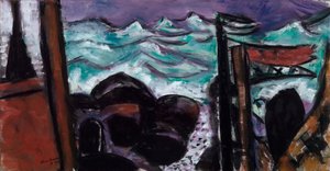 Pequeño Mar Tormentoso de Max Beckmann