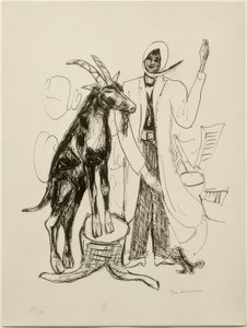 El Bock de Max Beckmann