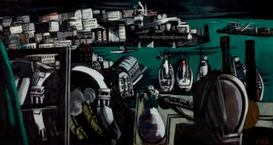 El puerto de Génova de Max Beckmann