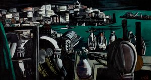 El puerto de Génova de Max Beckmann