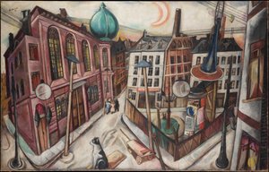 La sinagoga de Fráncfort del Meno de Max Beckmann