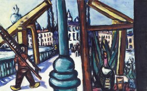 El puente de madera de Max Beckmann