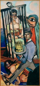 Tentación (Tentación de San Antonio) de Max Beckmann