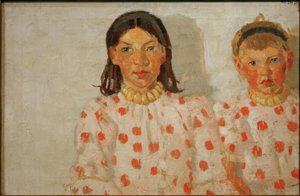 Dos chicas de Jutlandia de Max Beckmann