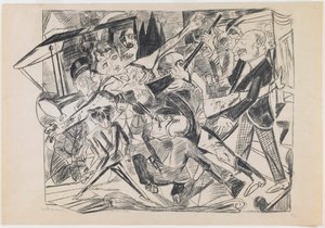 Lámina 4: Martirio de Max Beckmann