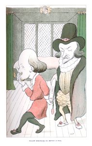 William Shakespeare, Su método de trabajo, 1904 de Henry Maximilian Beerbohm