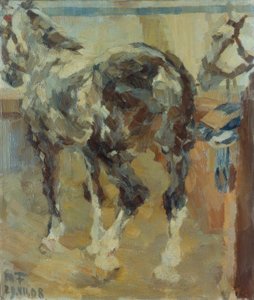 Caballo blanco de Max Feldbauer