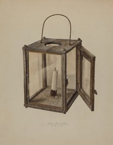 Linterna de vela, 1938 de Max Fernekes
