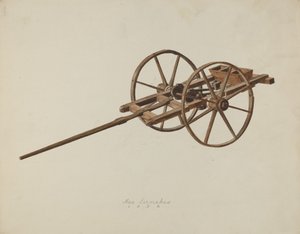 Plantadora de patatas modelo, 1938 de Max Fernekes