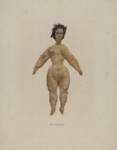Muñeca desnuda de Max Fernekes