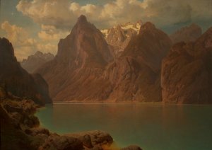 Lago de Lucerna de Max Haushofer