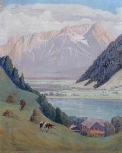 lago de montaña de Max Kahrer