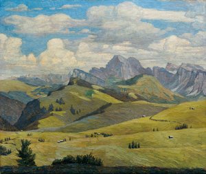 Alpe di Siusi (Tirol del Sur) de Max Kahrer