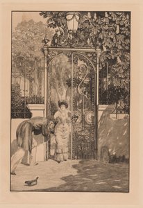 En la Puerta (Am Thor) de Max Klinger