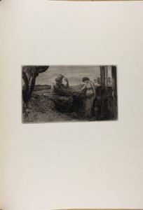 Cristo y la mujer samaritana, de Una Vida de Max Klinger
