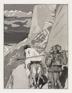 Cautivo (Tienda, opus XIV, parte 1, n.º 22) de Max Klinger